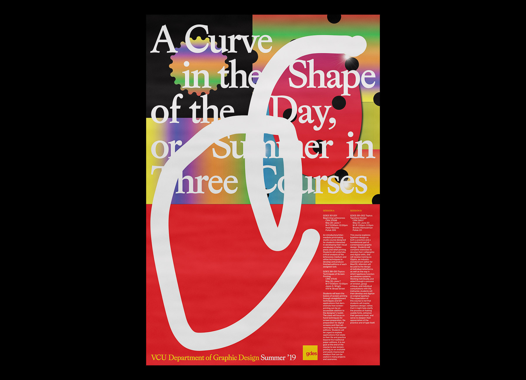 A Curve in the Shape of the Day — Brooks Heintzelman, 2019
