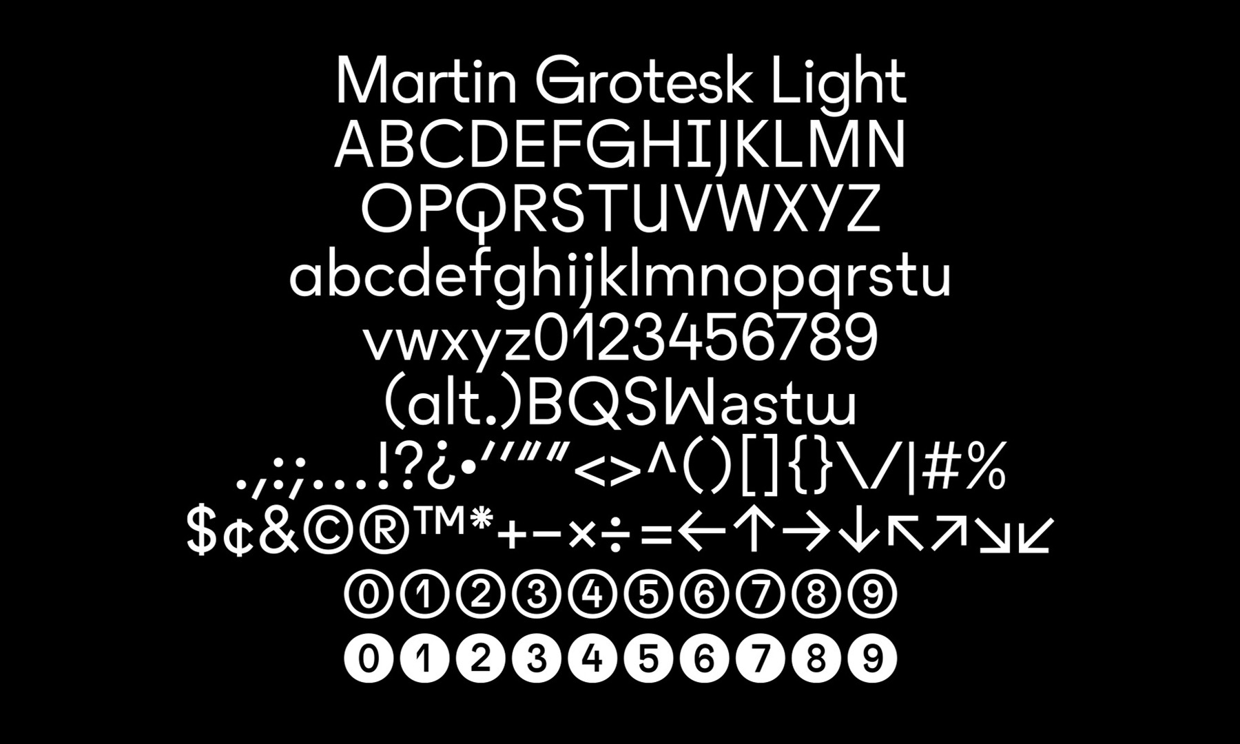 Martin Grotesk — Brooks Heintzelman, 2021